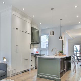 HOFFLIGHTS INBOUW PLAFONDVERLICHTING 1.1055.0112 amsterdam 7W 3K 36° wit