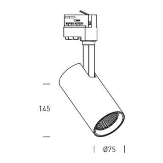 hofflights railspot | 1.5122.1214 france 20 4K 36° zwart