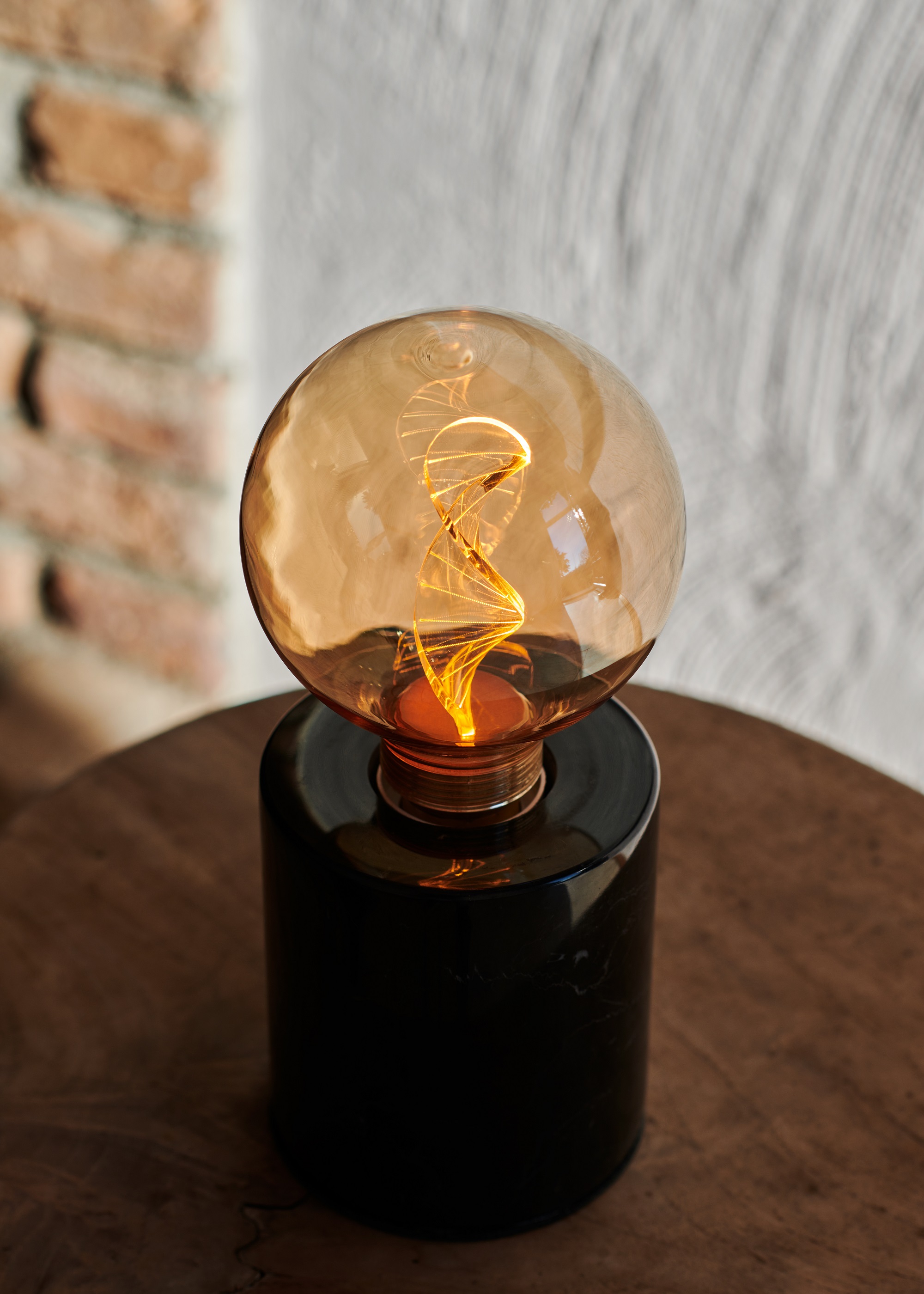 Spiraled Glow G95 e27 dim 3.5W 120LM 818 goud