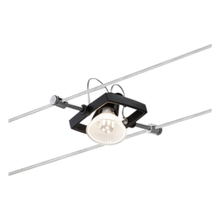 Paulmann Kabelsysteem Mac II Losse spot GU5,3 max. 10W dimbaar 12V Zwart mat