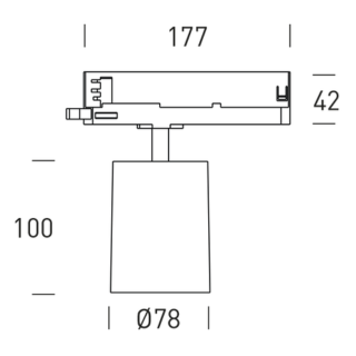 hofflights railspot |1.5035.1118 bonn 20W 3F track wit 27K-32K-4K 30GR