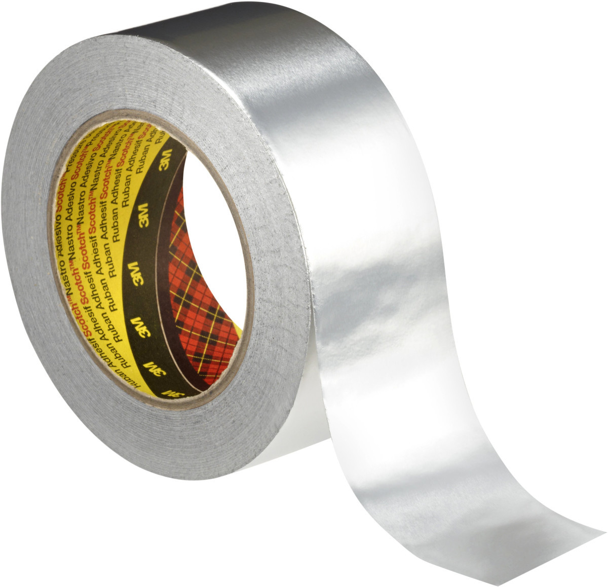 3M ™ Aluminium tape 1436, zillver, 75 MM X 50 M