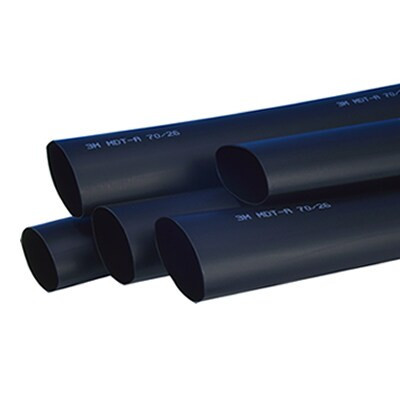 3M ™ MDT-A halfdikwandiger warmtekrimkousbuis met lijm, zwart, 27/8 MM,