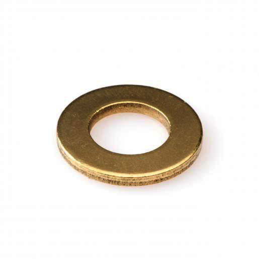 Hoenderdaal Sluitring messing blank din125a M5