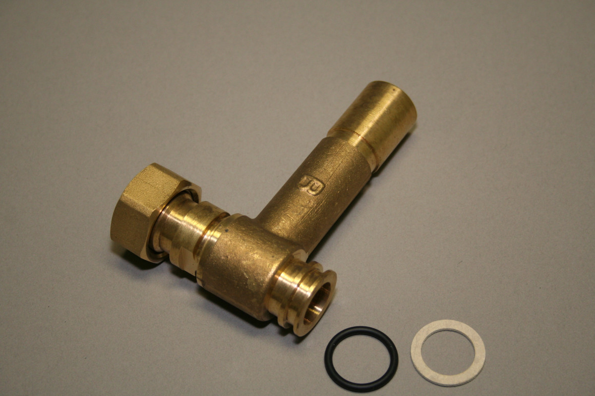 Nefit AANSLUITSTUK RETOUR 38614