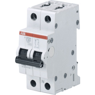 Abb System pro M compact installatieautomaat C karakteristiek 13a 1P 1 beveiligd incl nul 2te
