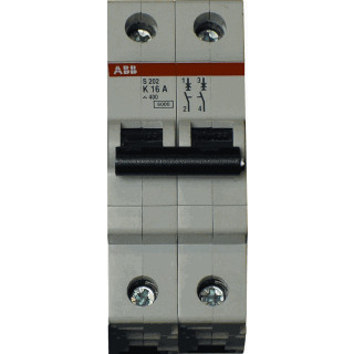 Abb System pro M compact installatieautomaat Z karakteristiek 16a 2P 2 beveiligd 2te