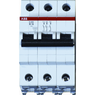 Abb System pro M compact installatieautomaat Z karakteristiek 16a 3P 3 beveiligd 3te