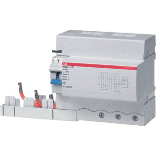 Abb Aardlekblok voor S 800 3P 63a 30ma