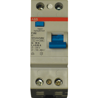 Abb System pro M compact aardlekschakelaar 2P 40a 0,1a