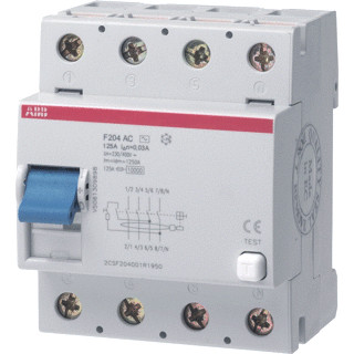 Abb System pro M compact aardlekschakelaar 4P 125a 0,03a