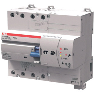 Abb Aardlekschakelaar 4P 25a 30ma auto test van aardlekschakelaar en aut