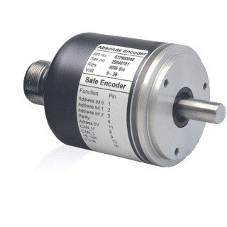 Abb Absolute encoder rsa 597.single turn met connector