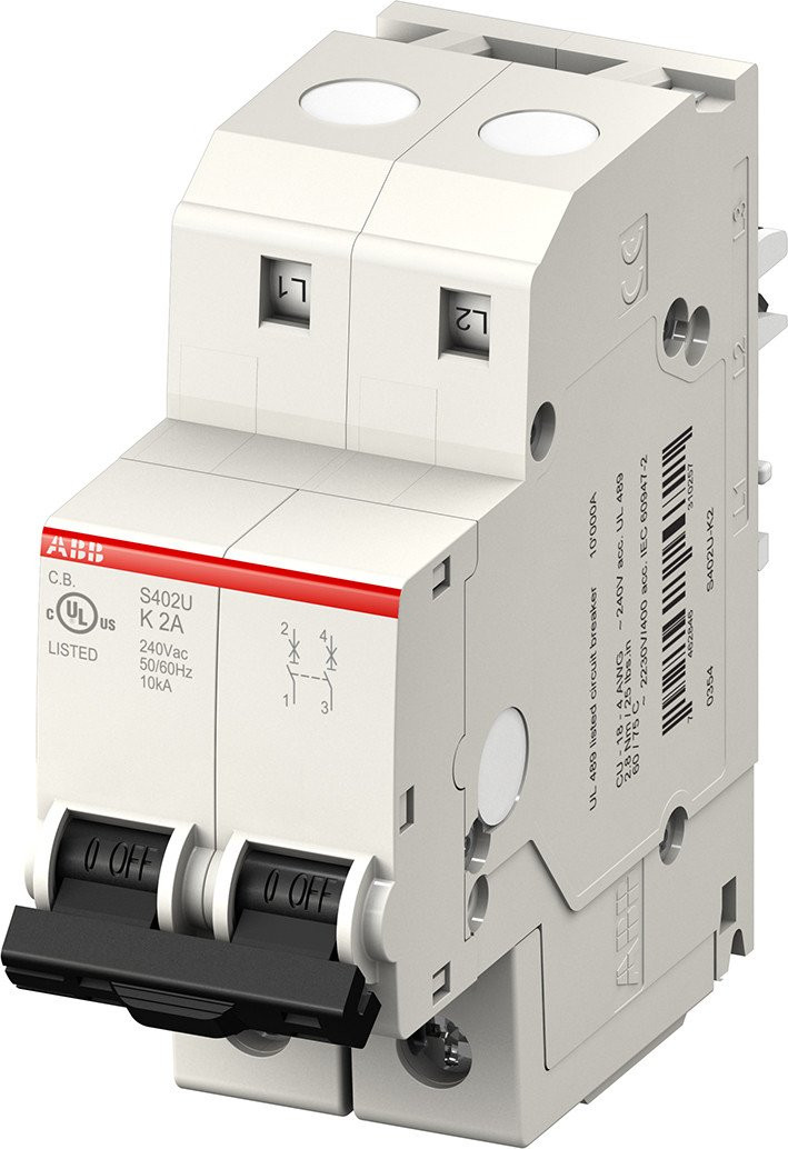 Abb Adapterplaat L1/L2/L3 32a voeding onder