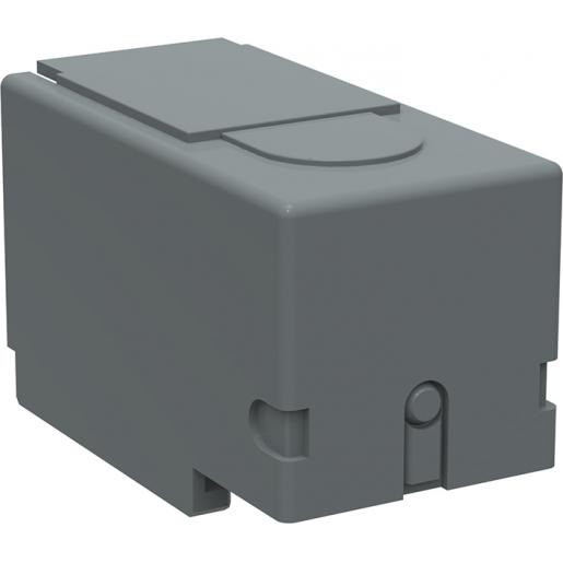 Abb Afdekkap voor ot200 -ot250 4P grijs uitvoering laag