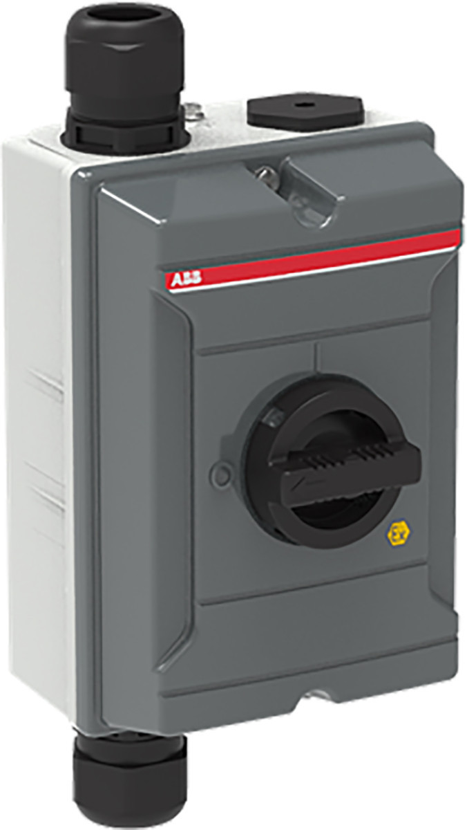 Abb Atex emc safety switch 3-P. 400V ac23 16a 7.5KW. alu beh.
