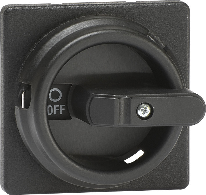 Abb Bedieningsknop rond vergrendelbaar max.3 padlocks voor ot16..125F