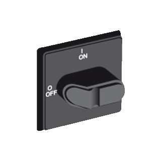 Abb Bedieningsknop rood/geel ip54 niet vergrendelbaar voor ot 16..80F