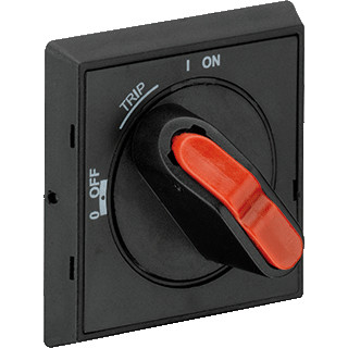 Abb Bedieningsknop voor motorbeveiligingschakelaar ip64 kleur: zwart verg