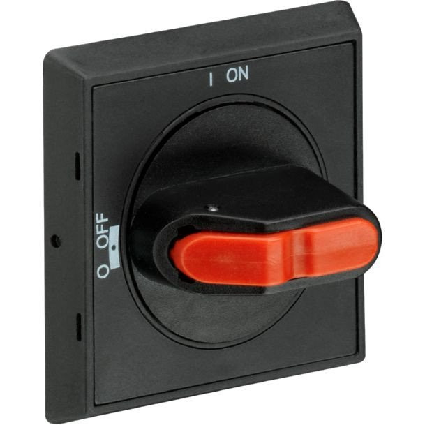 Abb Bedieningsknop zwart ip65 vergrendelbaar (te overbr.) TBV MS 116