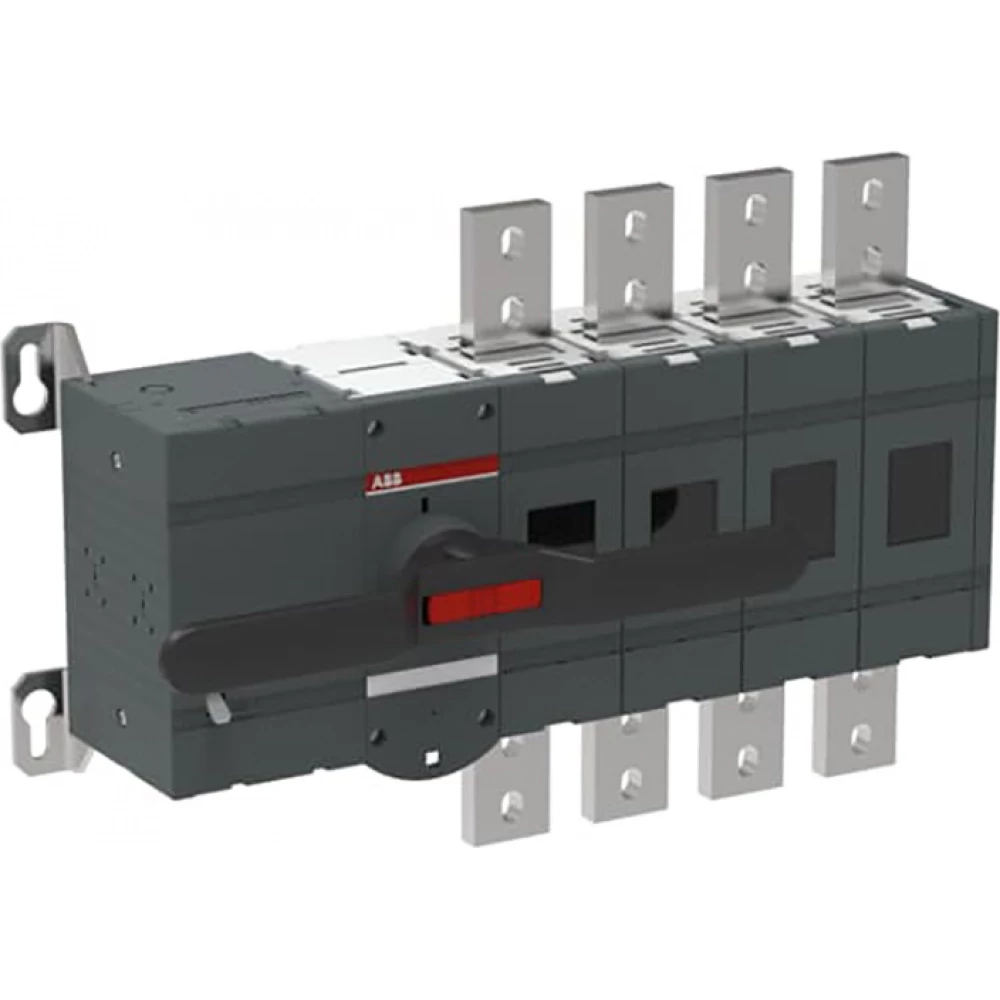 Abb Bodemmontage 4-polig motorbediende scheider tot 1500VDC 1600a DC-2