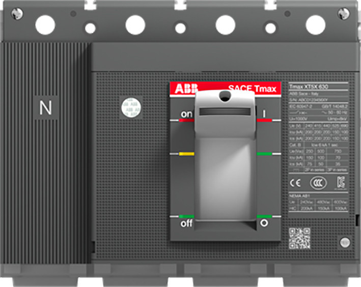 Abb Breaking unit 4 polig vast met vooraansluiting alleen breakin