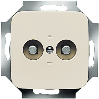 ABB Busch-Jaeger aardingscontactdoos+cpl 2v inb SI cr?m