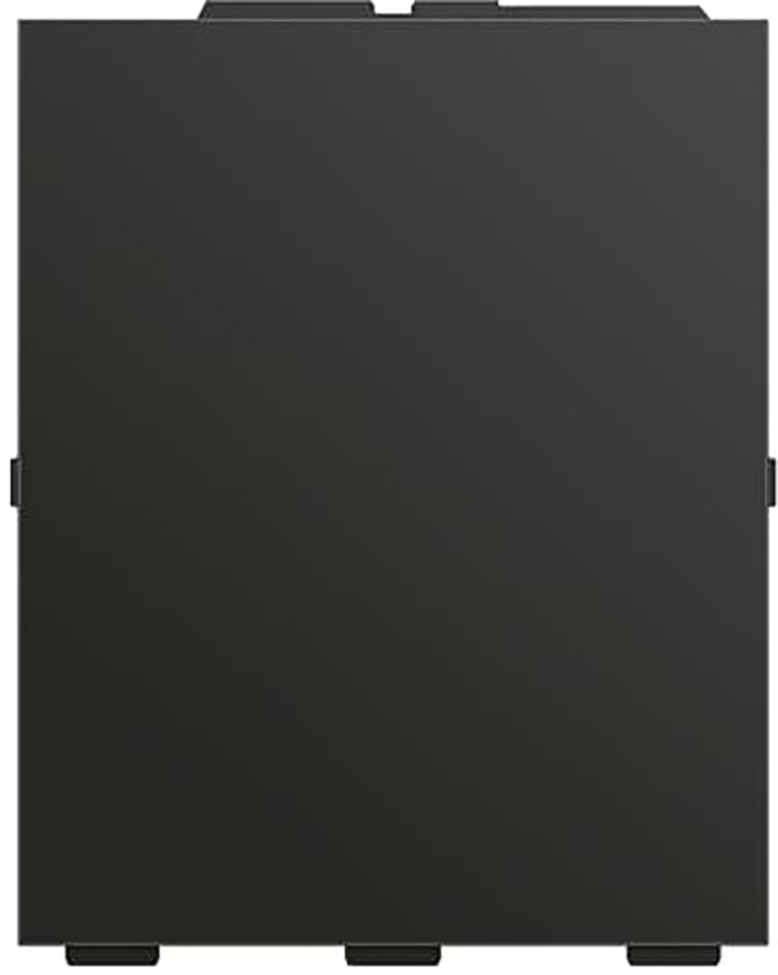 Afdekking KNX - climaeco mat zwart RTC S