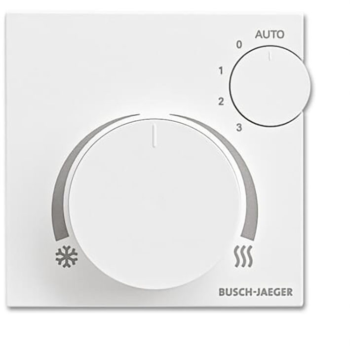 ABB Busch-Jaeger KNX Analoge Ruimte control unit climaeco, met temperatuur instelling en fa