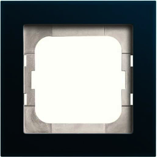 Abb Busch-jaeger axcent afdekraam 1V horizontaal en verticaal blauw ip20 1721-228