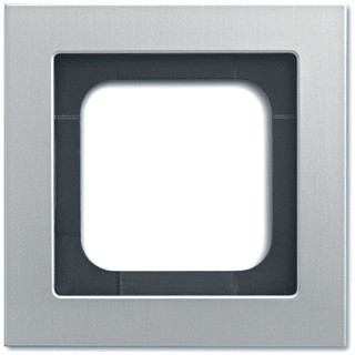 Abb Busch-jaeger axcent afdekraam 1V horizontaal en verticaal titanium ip20 1721-276