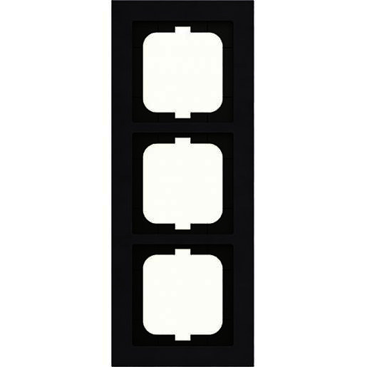 Abb Busch-jaeger axcent afdekraam 3V horizontaal en verticaal blauw ip20 1723-248