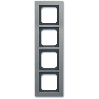 Abb Busch-jaeger axcent afdekraam 4V horizontaal en verticaal platina ip20 1724-270