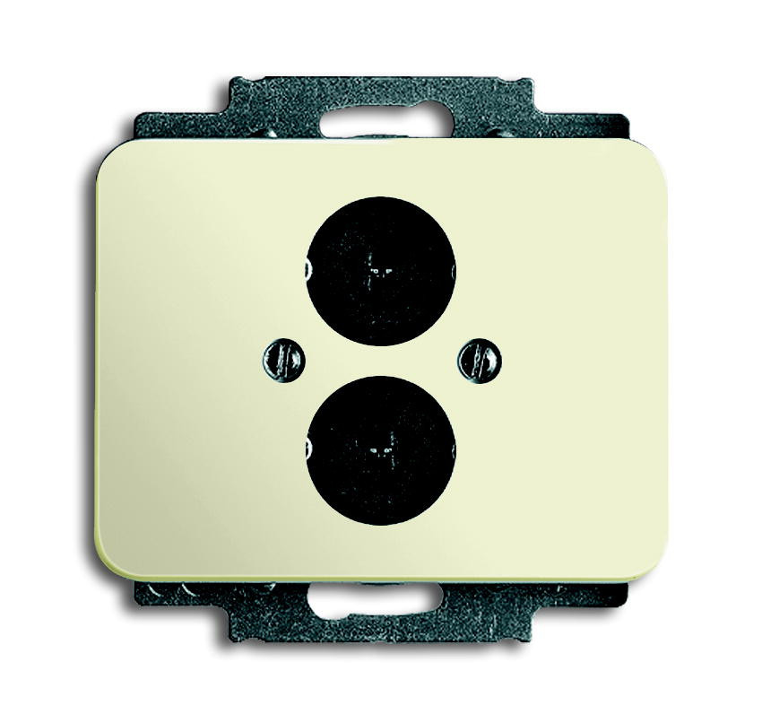 ABB Busch-Jaeger Alpha CPL + 2 X luidsprekerbus A-ivoor