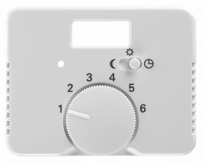ABB Busch-Jaeger Alpha CPL V thermostaat 1095/96uta A-albast