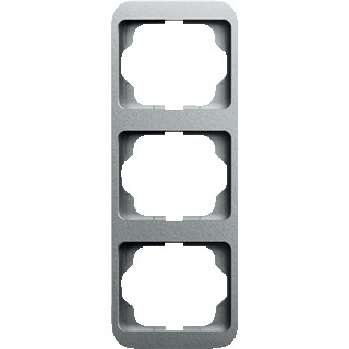 ABB Busch-Jaeger Alpha nea Afdekraam 3V Verticaal Titanium IP20