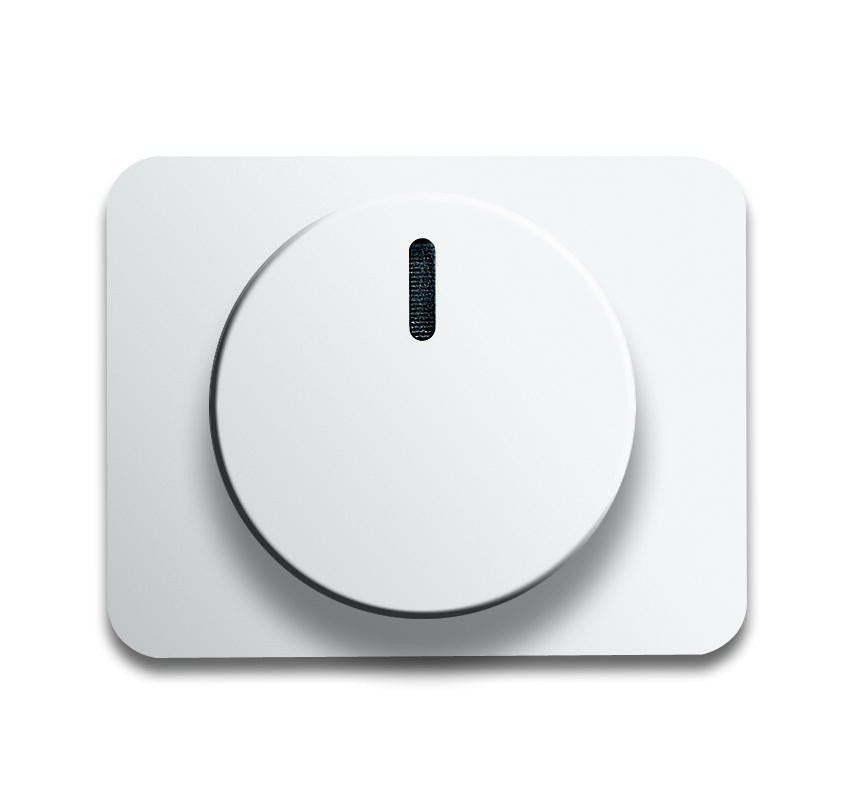 ABB Busch-Jaeger Alpha nea Afdekking draaidimmer Wit