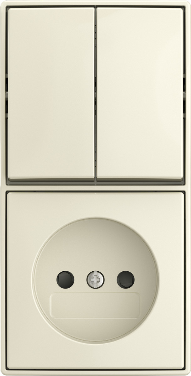 ABB Busch-Jaeger AP Combinatie KV serie opb B-ap wit