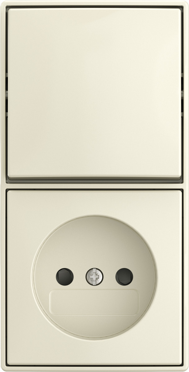 ABB Busch-Jaeger AP Combinatie KV wis opb B-ap wit