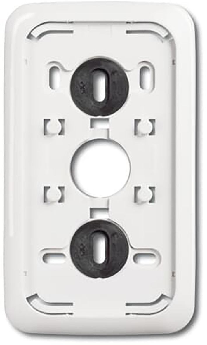 ABB Busch-Jaeger AP Montageplaat 2V combi opb ap alpin