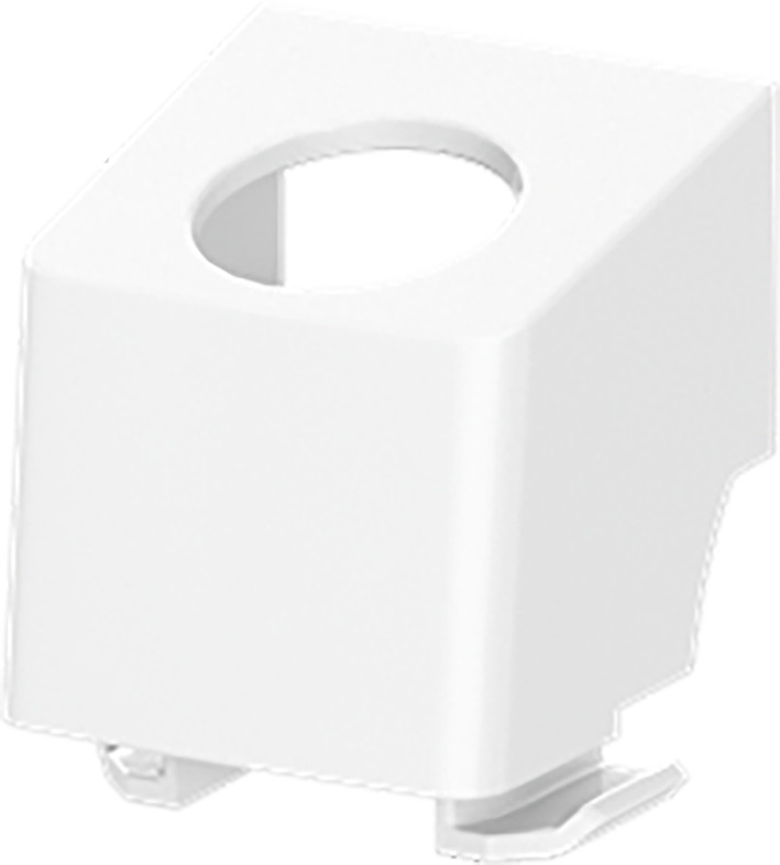 ABB Busch-Jaeger AP plus 16 MM buisinvoer B-ap+ alpine wit I.C.M. montageplaat