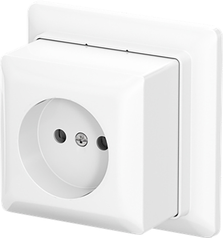 ABB Busch-Jaeger AP plus WCD + plaat opb B-ap+ alpine wit