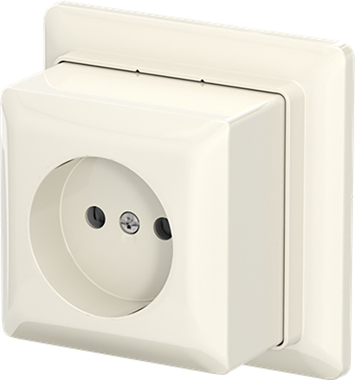 ABB Busch-Jaeger AP plus WCD + plaat opb B-ap+ wit