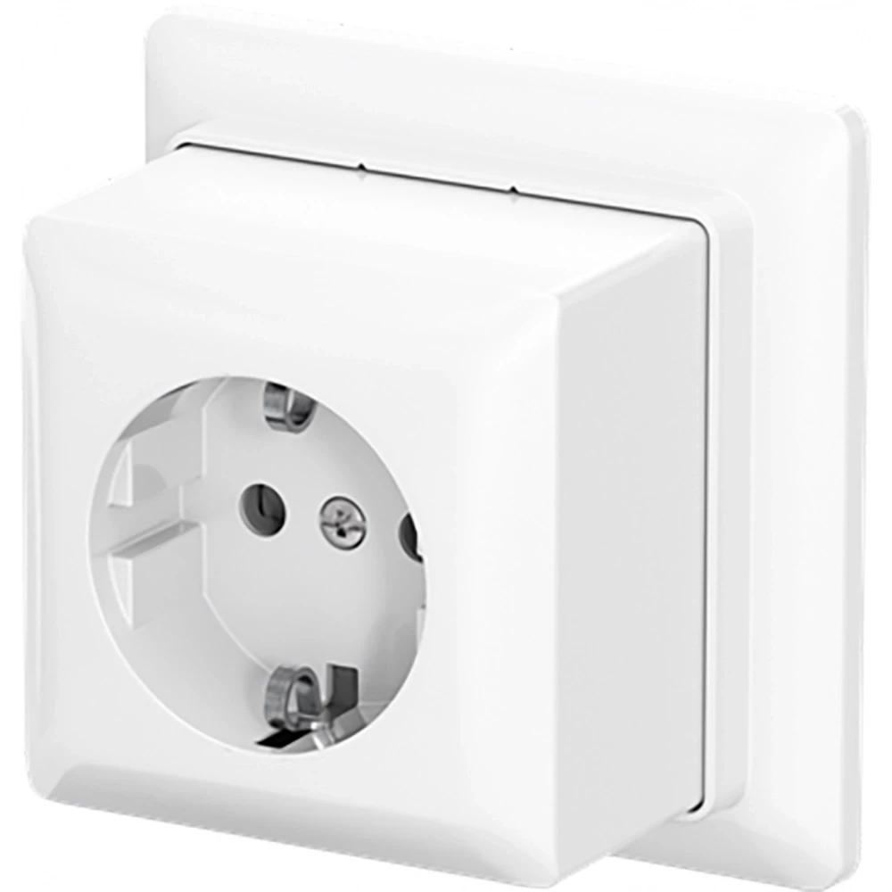 ABB Busch-Jaeger AP plus WCD Ra KV + plaat opb B-ap+ alpine wit