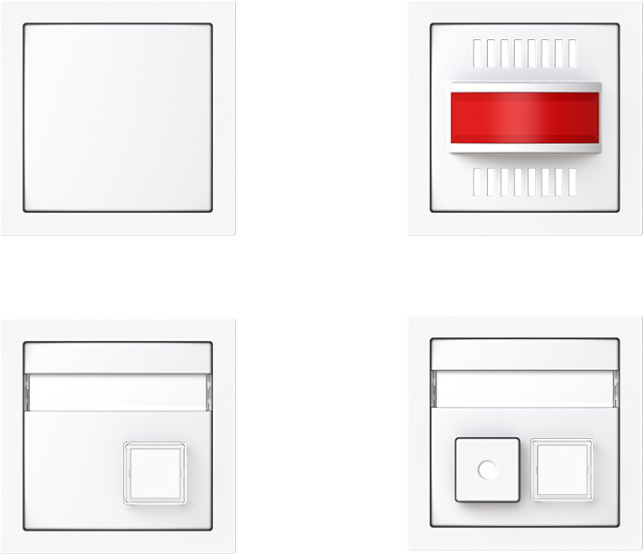 ABB Busch-Jaeger Art linear Miva-Toiletset art-wit