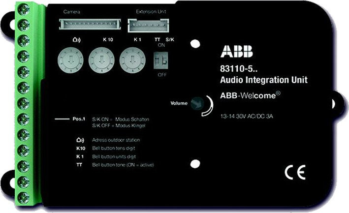 Abb Busch-jaeger audio integratie unit