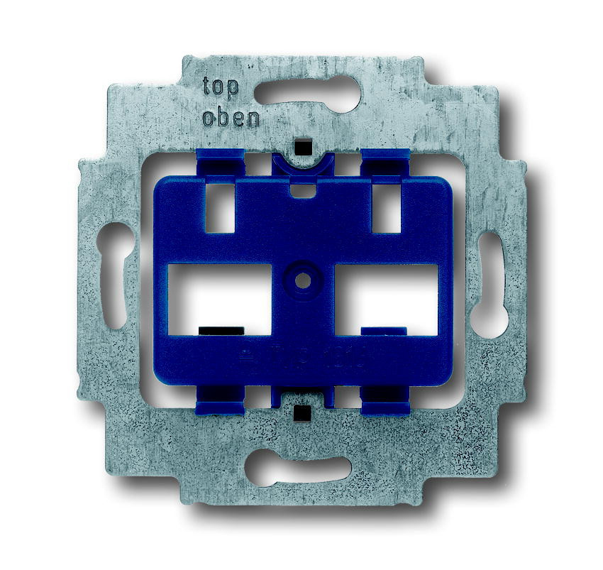 ABB Busch-Jaeger axcent, Alpha exclusive, Alpha nea, Draagring 2 X mod jack itt blauw