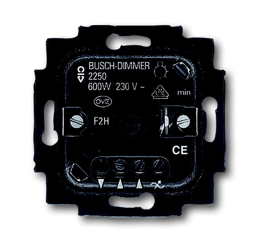 ABB Busch-Jaeger axcent pur, axcent, Alpha exclusive Dimmer 600W inb