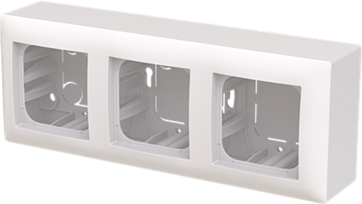 ABB Busch-Jaeger Balance 3-Voudig opbouw behuizing balance si alpinwit