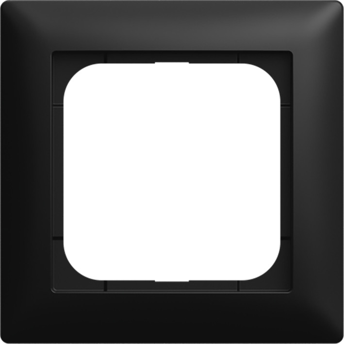 ABB Busch-Jaeger Balance Afdekraam 1-voudig si-B-matzwart
